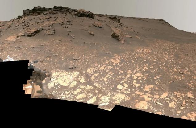 „Пърси“ показа най-детайлната панорама на Марс до момента