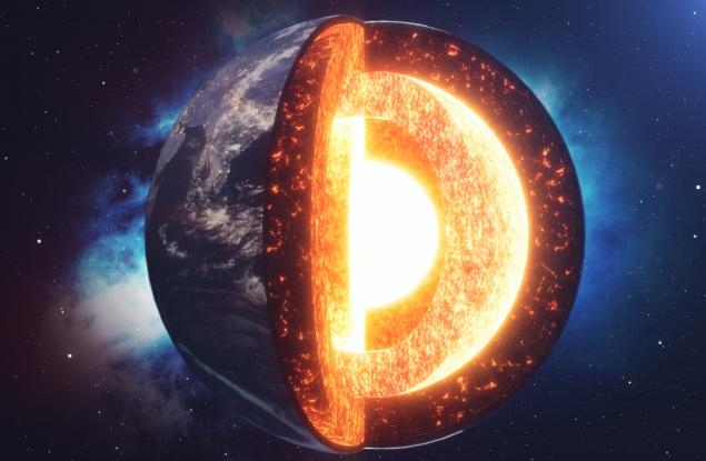 Мистериозен слой дълбоко в Земята може да е остатък от най-ранната ѝ история