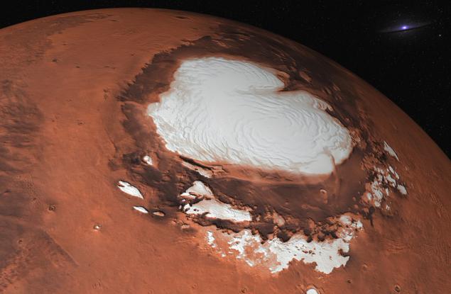 Кратер на Марс е пълен с опал