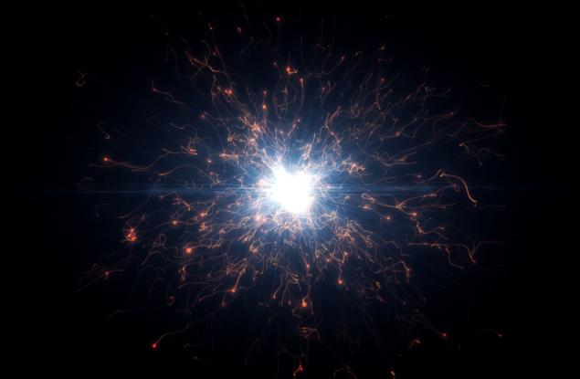 Астрономи откриха невиждани досега магнитни структури около спирална галактика