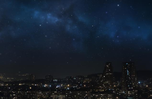 Светлинното замърсяване пречи да виждаме ясно звездите в нощното небе