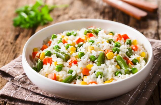 Обикновена рецепта за необикновен ориз със зеленчуци