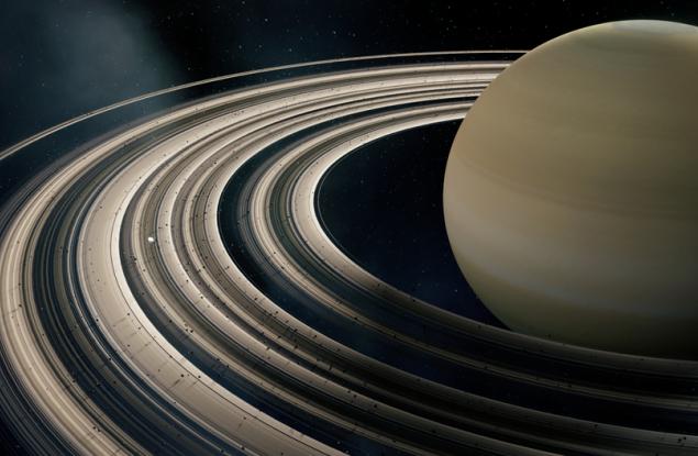 Пръстените на Сатурн са на възрастта на самата планета