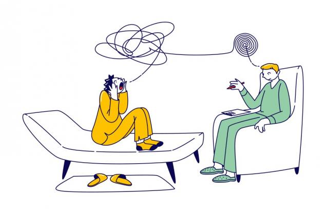 Виц: Разликата между луд и невротик