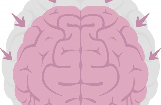Дори средно тежко протичане на Ковид-19 може да доведе до свиване на мозъка