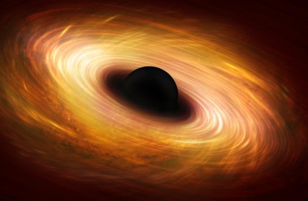 "Хъбъл” откри свръхмасивна черна дупка, образуваща следа от звезди