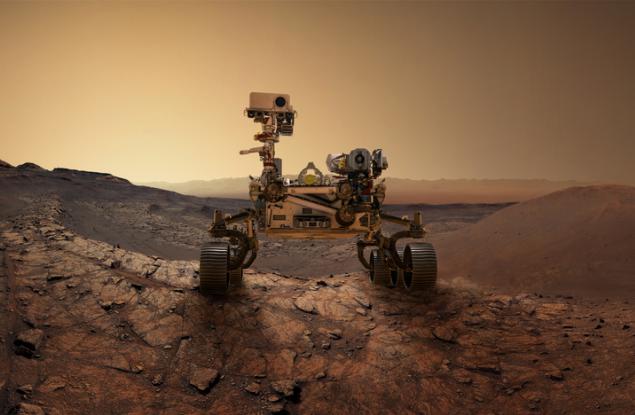 "Пърси" откри органични вещества в кратера Джезеро на Марс