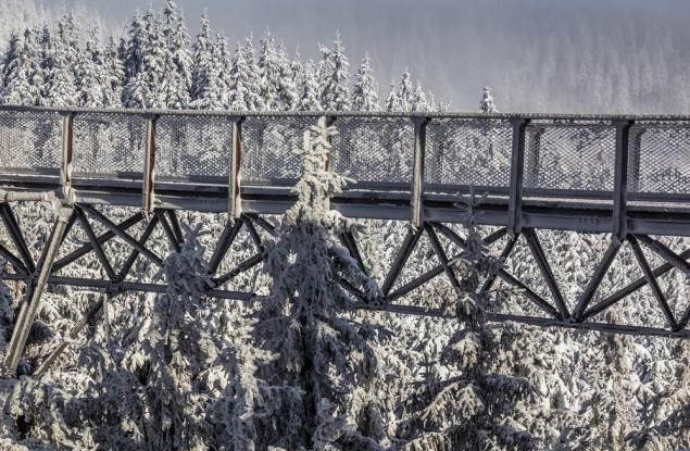 Това е най-дългият висящ пешеходен мост