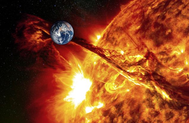 Изследователи на Космоса изграждат светофарна система, предупреждаваща за опасни слънчеви бури