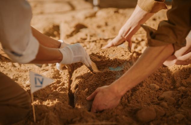 Датски археолози откриха праисторически дървен кръг, наподобяващ Стоунхендж