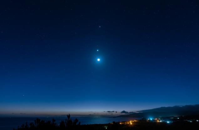 Утре вечер Венера и Луната ще се наблюдават редом в небето 