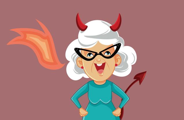 Виц: Шамар за тъщата