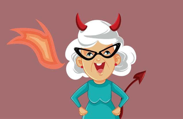 Виц: Тъщата пристигна