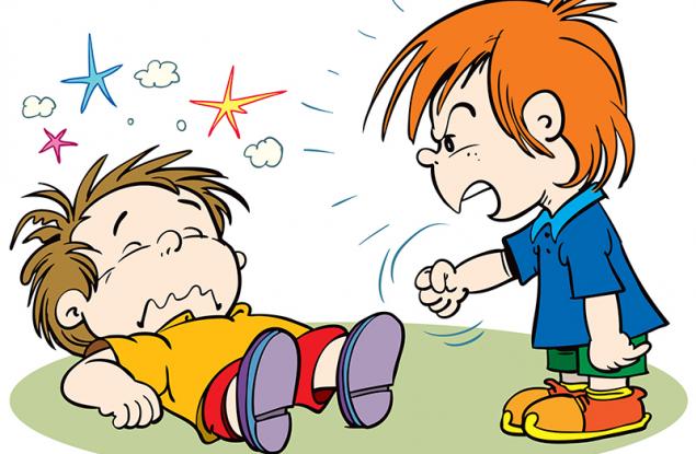 Как да отучим детето да посяга