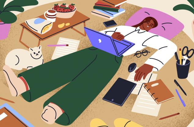 Чувствате ли се гузни, когато си оставате вкъщи заради настинка?