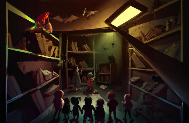 "Странните същества от прашното подземие" - един фентъзи разказ на Мирослава Дачева