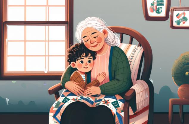 Бабите и дядовците не умират. Те продължават да живеят в сърцата ни