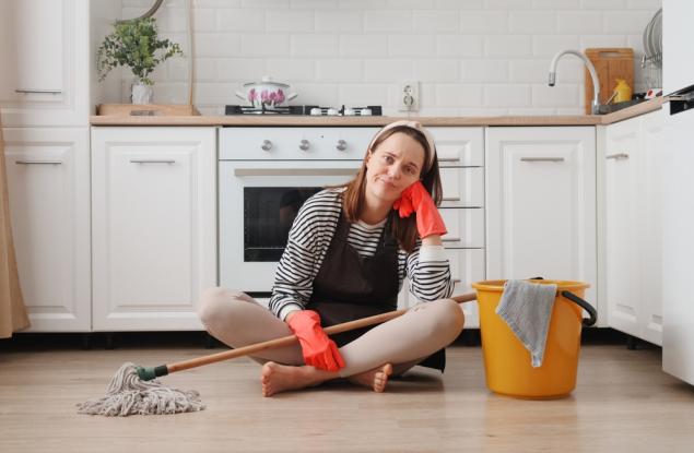 Виц: Като Пепеляшка съм - чистя, готвя, пера