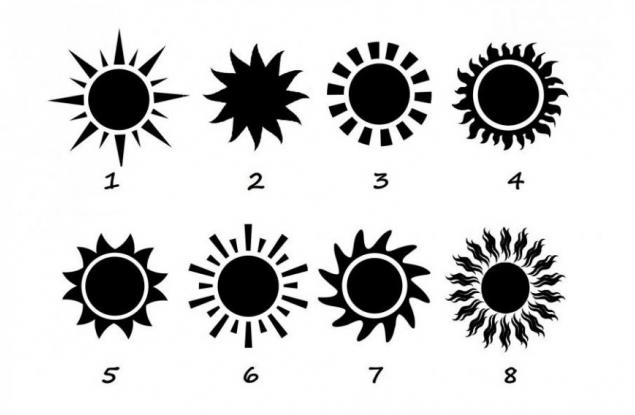 Слънцето, което изберете, ще разкрие тайните черти на вашия характер