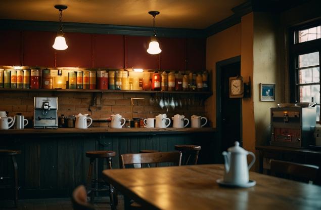 Всяка сутрин ставам в 5:00 и към 6:30 си взимам кафе от малката закусвалня до вкъщи