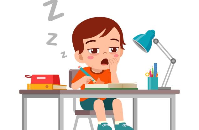 Детето се прозява: уморено ли е 