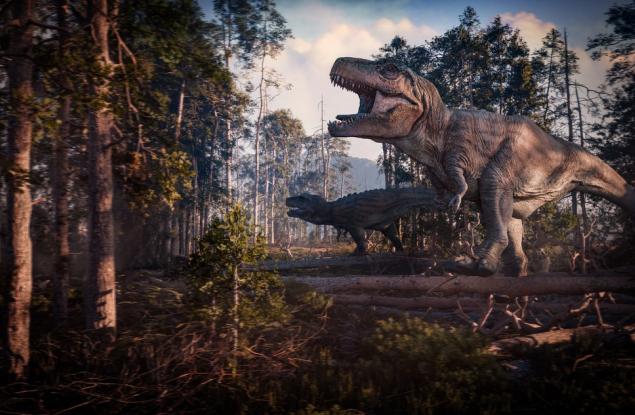Изследване показва как тиранозавър рекс и други динозаври са улавяли плячката си