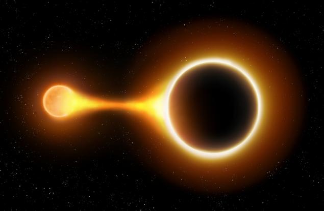 Откриха нов тип свръхнова благодарение на фатално танго между звезда и черна дупка 