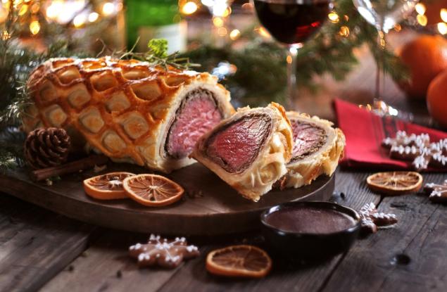 Традиционен Телешки Уелингтън – класика за Коледа или Нова Година