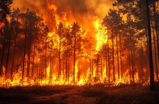 Броят на пожароопасните дни по света се увеличава