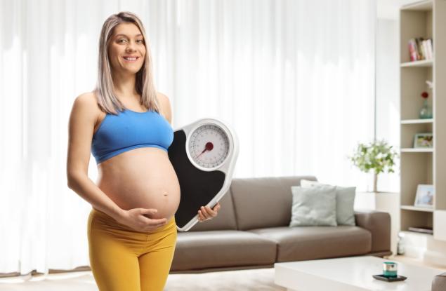 Колко е нормално да наддаде бременната