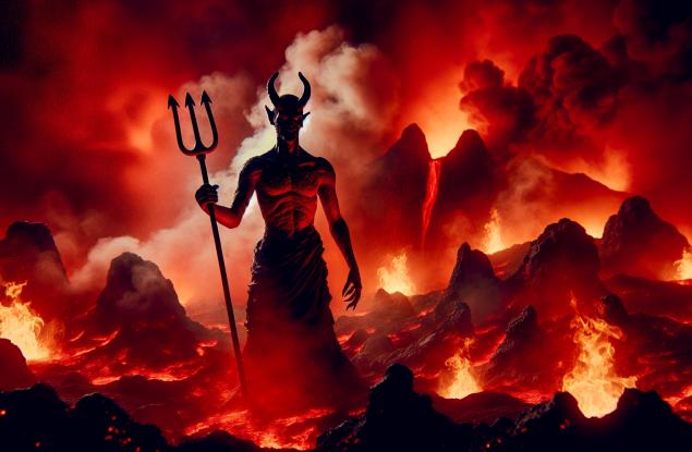 Виц: Путин починал и отишъл в ада