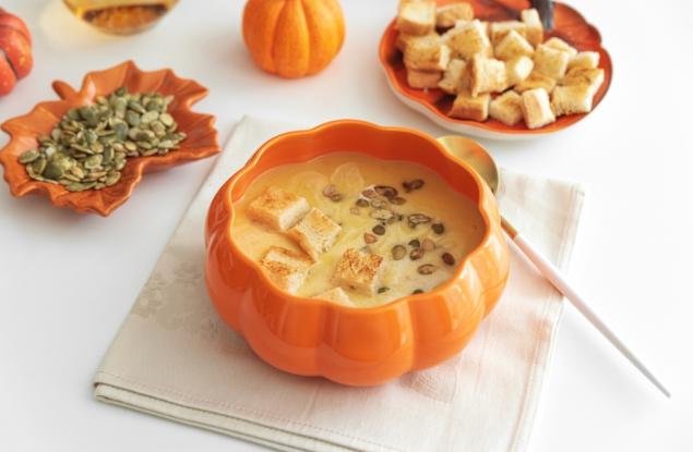Готвим заедно и вкусно: кремсупа от тиква!