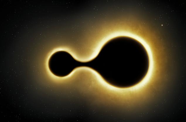 Магнитните полета може да обяснят „невъзможното“ сливане на черни дупки