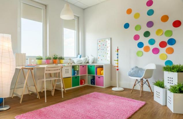 Как цветът на стените в детската стая влияе на хлапето