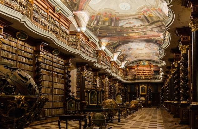 Най-красивата библиотека в света се намира в Прага