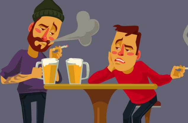 Виц: Алкохолът съкращава живота