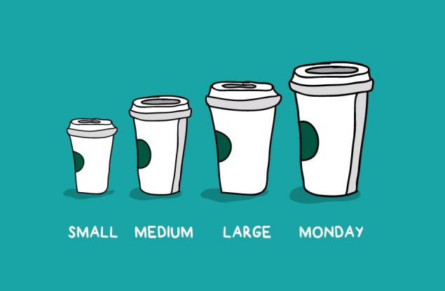 Виц: Понеделник