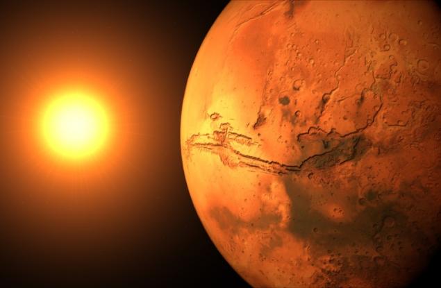 Марс се е образувала за много по-дълъг период от време, отколкото предполагахме