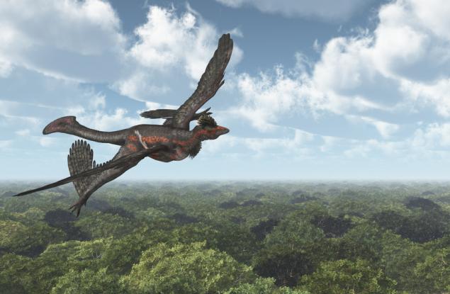 Oткриха първото свидетелство за динозавър, хранещ се с бозайник