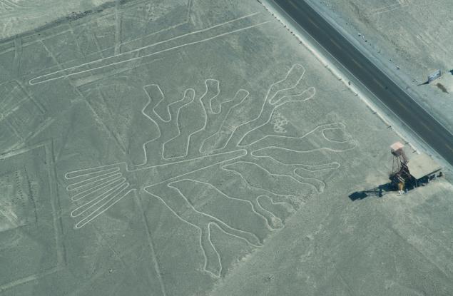 Изкуствен интелект откри нови гигантски геоглифи в перуанската пустиня Наска