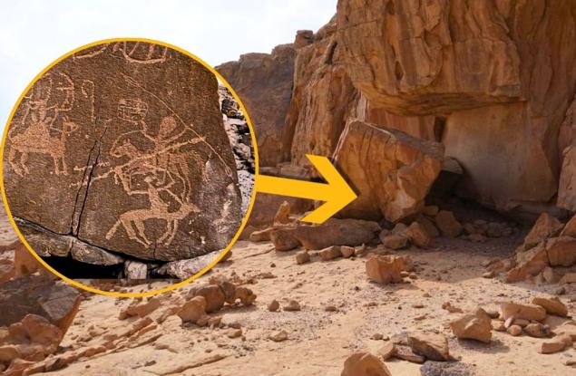 Археолози откриха скални рисунки на десет хиляди години в Южен Синай