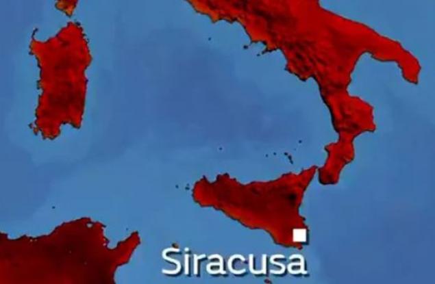 В Италия бе измерена най-горещата температура в историята на Европа?