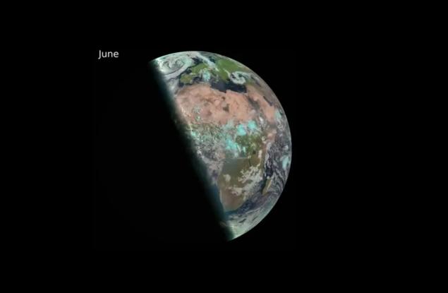 Красива анимация показва как наклонът на Земята създава слънцестоенето и сезоните
