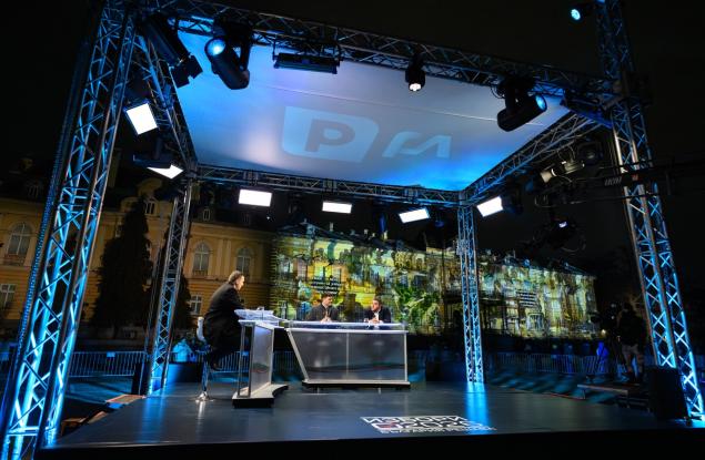 bTV отбеляза началото на кампанията „Избори 2026. България решава“ със специално предизборно студио и впечатляващ 3D мапинг спектакъл 