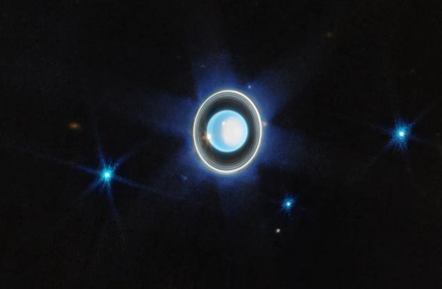 Тази нова снимка на пръстените на Уран е меко казано прекрасна