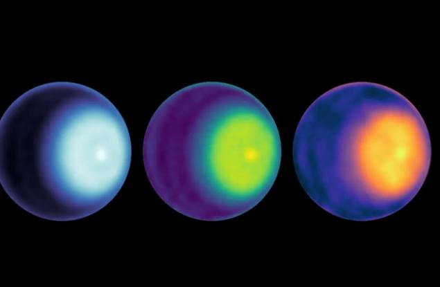 Оказва се, че Уран има бушуващ полярен вихър
