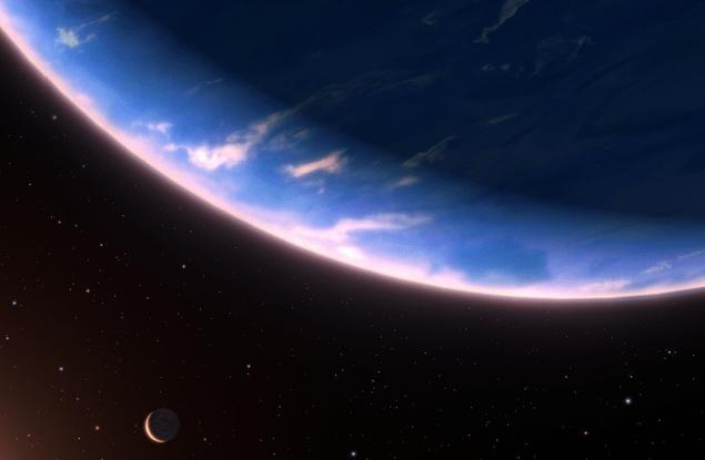 Телескопът "Хъбъл" регистрира водна пара в атмосферата на малка екзопланета 