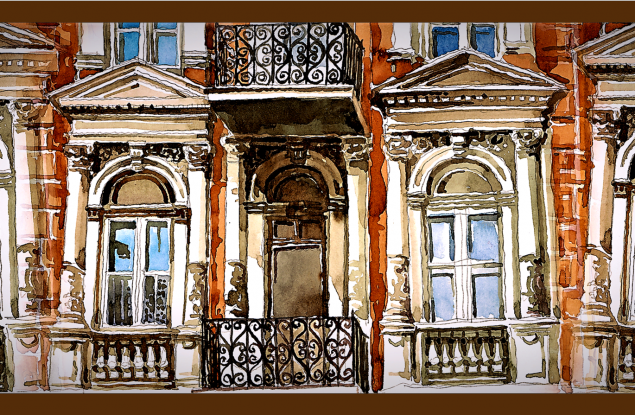 Старите къщи на София