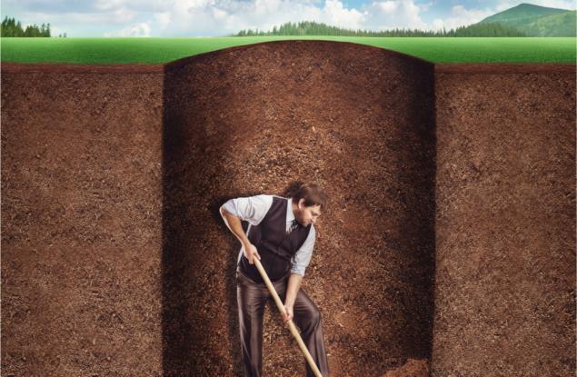 Интерактивната карта показва къде бихте изскочили, ако копаете само надолу