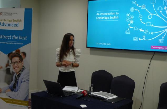 Cambridge English Language Assessment се среща с медиите в България за първи път